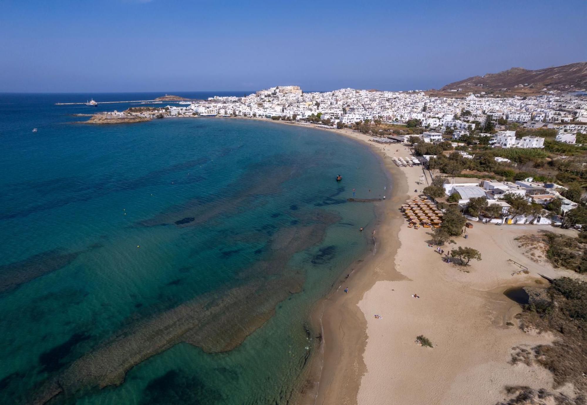 Flisvos Beach Apartments Naxos City Ngoại thất bức ảnh