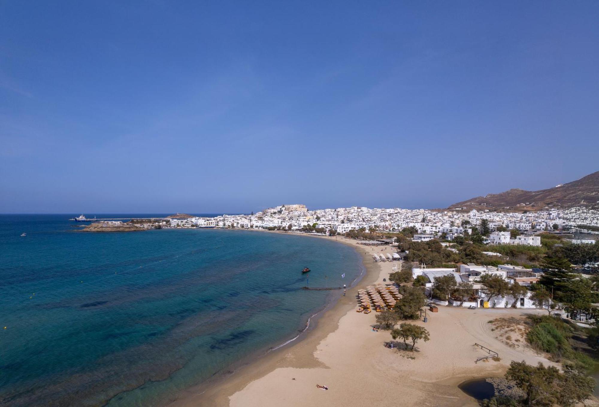 Flisvos Beach Apartments Naxos City Ngoại thất bức ảnh