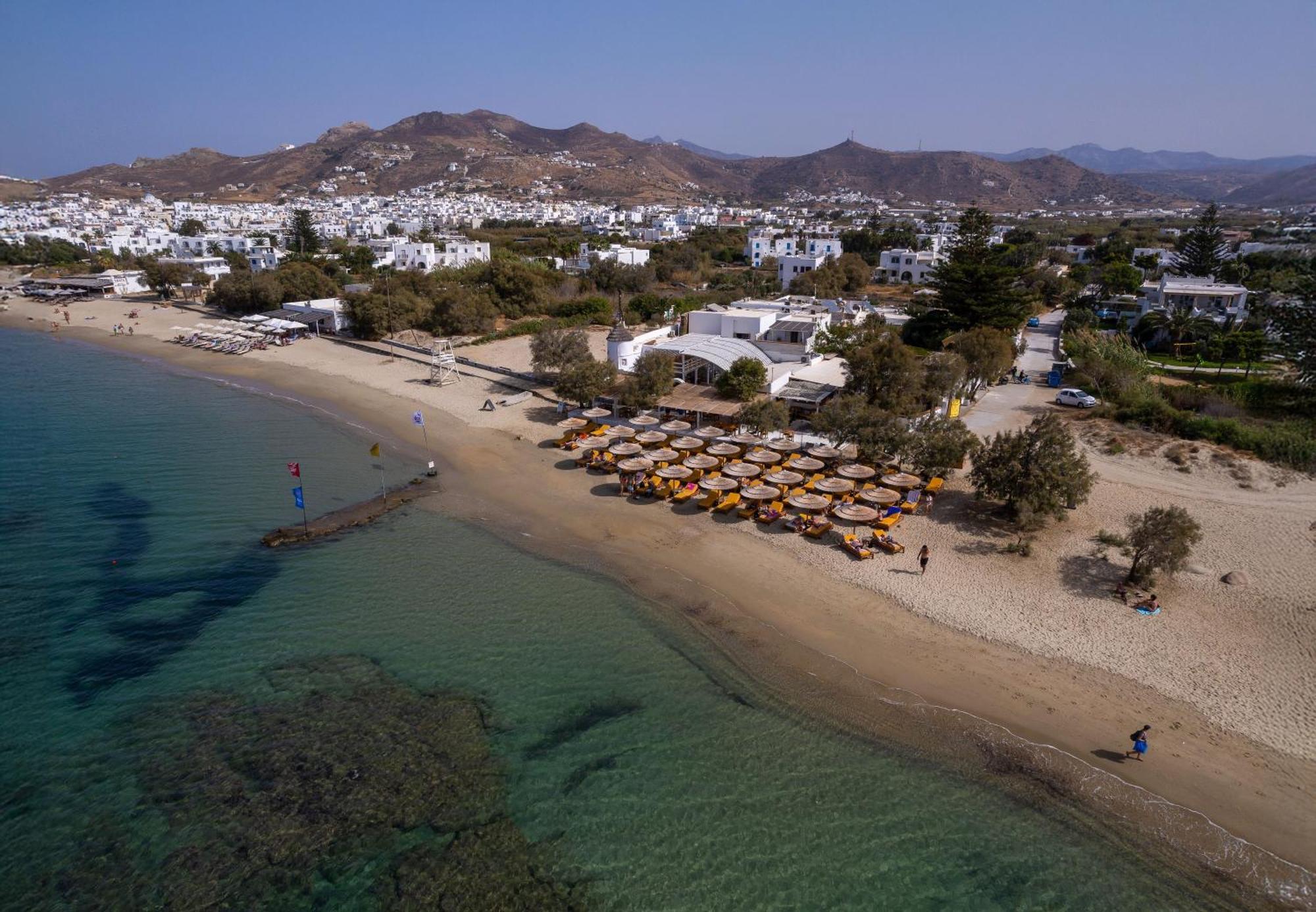 Flisvos Beach Apartments Naxos City Ngoại thất bức ảnh